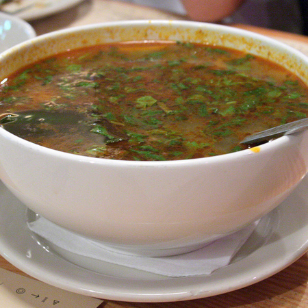 Large pileshka supa