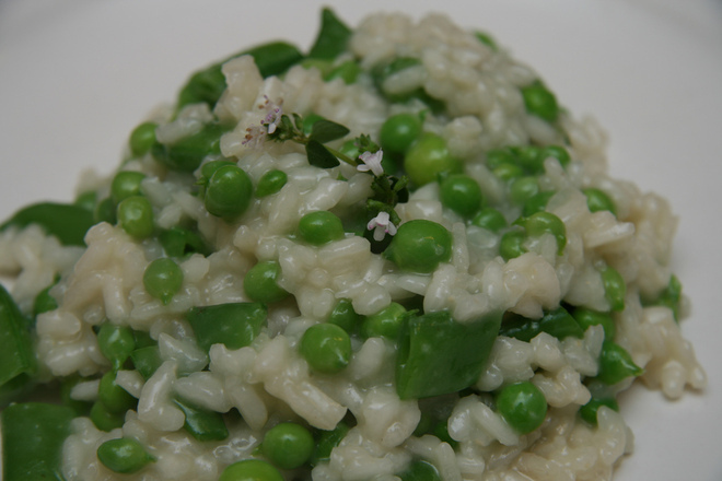 Ориз с грах и зелен фасул