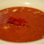 Крем супа от тиква с ягоди