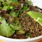 Medium salata ot leshta s avokado i rukola