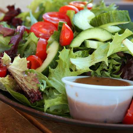 Large zelena salata s radichio
