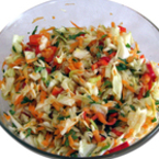 Medium zeleva salata s chushki