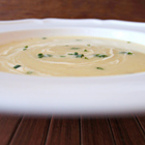 Картофена крем супа с лук