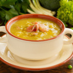 Крем супа от грах с царевица