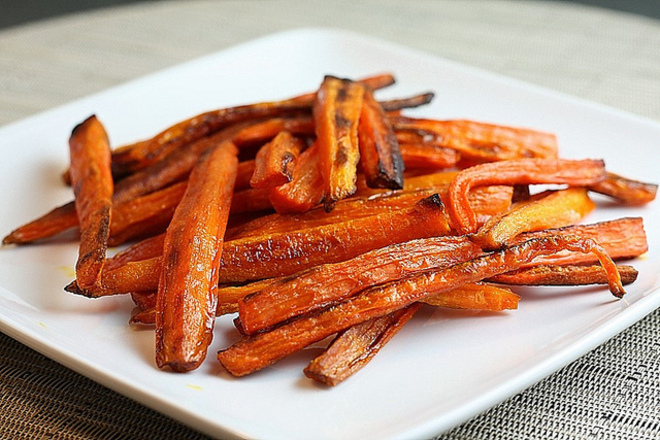 Печени моркови