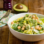 Medium zelena salata s rukola nahut i avokado