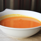 Крем супа от моркови с портокал