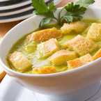 Крем супа от грах и картофи