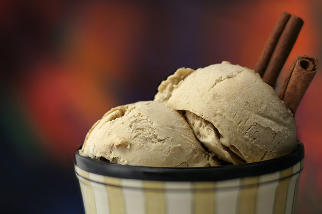 Шоколадов сладолед с кафе и канела