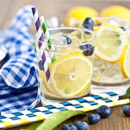 Large domashna limonada s borovinki