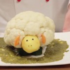 Medium dekoratsiya s karfyol varen kartof i morkov