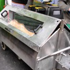 Medium pecheno tsyalo prase na shish