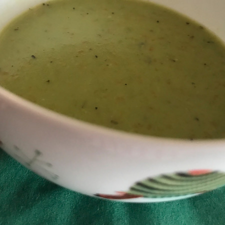 Large krem supa grah